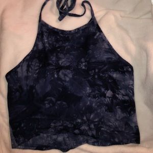Halter crop top